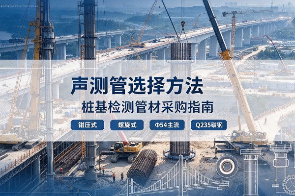 琼中声测管选型标准