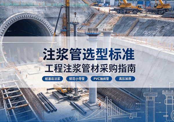 琼中注浆管选型标准